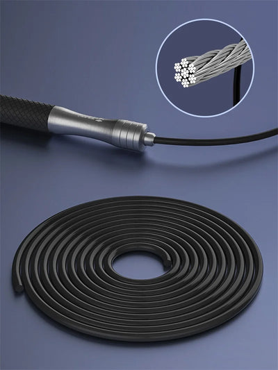 Gym crossfit Jump rope professional equipmentcomba crossfit Weighted sport boxing rope exercise segmented rope bodybuilding man