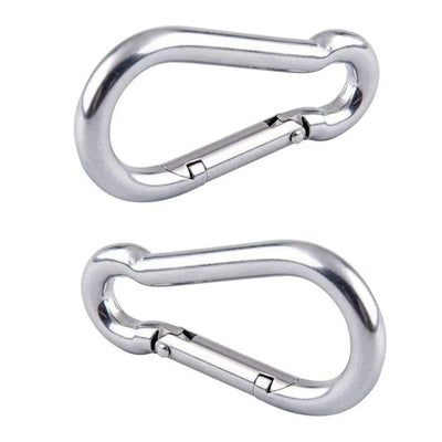 Carabiner Set for DIY Home Gym Cable Machine Fitness Equipment Accessories and Silent Bearing Pulley with Safety Strap