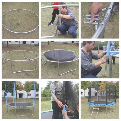 Professional Trampolin Park Game Gym Equipment Fitness Rebounder Trampoline