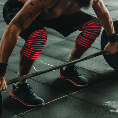 Professional Wrap Knee Pads, Squats, Compression Straps, Exercises, Fitness Strength Lifts, Knee Braces, Weight Lifting