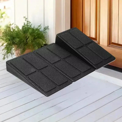3pc Easy to Assemble Exercise Equipment – Leg Stretcher, Squat Foam Wedge, Yoga Slant Board, Durable Calf Raise Block.