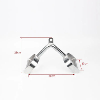 Gym Home Equipment Accessories Lat Pull Down Bar，Chrome-plated Surface Anti-rust High Load-bearing Fitness Tricep Rope Training