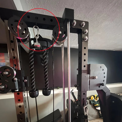 1 Pc Squat Rack Holder Attachments for Home Gym Storage Heavy Duty Weight Rack Holder with Storage Hook Perfect Gym Accessories