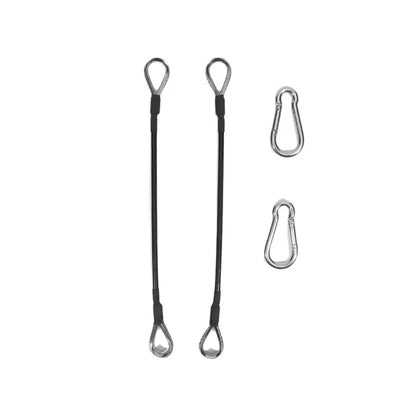 1/2Pcs Gym Cable Extension Compatible with Bowflex Home Gym Accessories for LAT/Tricep Pull Down and Leg Extensions Machine 25cm