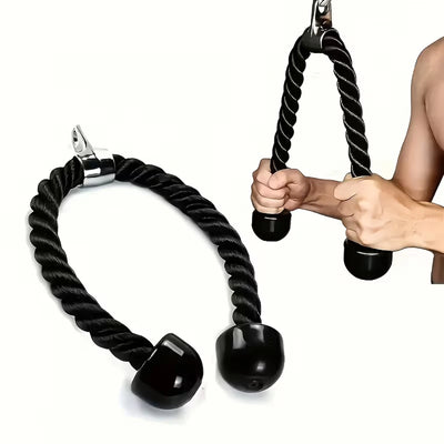 Home Gym Pull Bar Set with Ratchet Pulley And Tricep Rope High Pulley DIY Arm Strength Training Equipment for Fitness