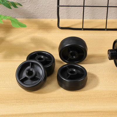4Pcs Fitness Machine Accessories Roller Wheel Replacement for Treadmill and Bike Heavy Duty Pulley Wheels Home Gym Equipment