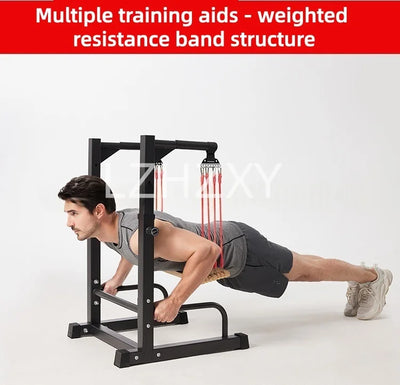 Indoor Horizontal Bar Parallel Bars Comprehensive Trainer Multifunctional Pull Up Push Up Stand Fitness Booster Gym Equipment