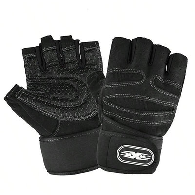 Gym Gloves for Men Women Fitness Weight Lifting Wristband Gloves Body Building Training Sports Exercise Cycling Glove Shock