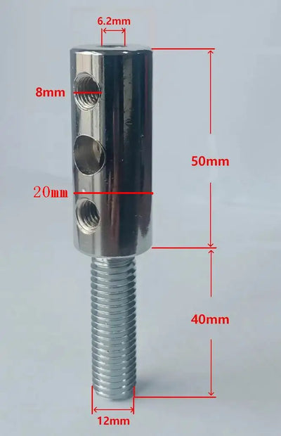 Gym Accessories 5 MM/6 MM Cable Interface Parts Port Components Fitness Equipment Accessories Chain Wire Rope Port Joint Parts