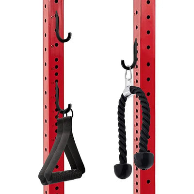 Squat Rack Holder Attachments For Home Gym Storage Heavy Duty Weight Rack Holder With Storage Hook Perfect Gym Accessories