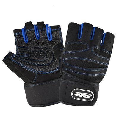 Gym Gloves for Men Women Fitness Weight Lifting Wristband Gloves Body Building Training Sports Exercise Cycling Glove Shock