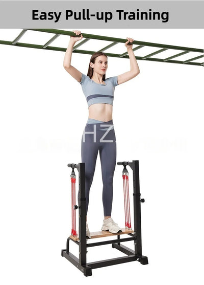 Indoor Horizontal Bar Parallel Bars Comprehensive Trainer Multifunctional Pull Up Push Up Stand Fitness Booster Gym Equipment