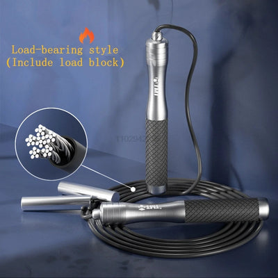 Gym crossfit Jump rope professional equipmentcomba crossfit Weighted sport boxing rope exercise segmented rope bodybuilding man