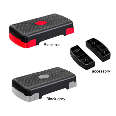 Aerobic Fitness Stepper Adjustable Gym Exercise Foot Pedal Non-slip Stable 200KG Load-bearing Home Training Equipment