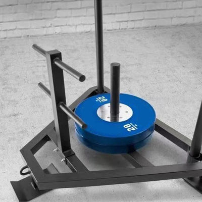 Gym Weight Sled For Home Fitness Training For Workout And Bodybuilding Exercises