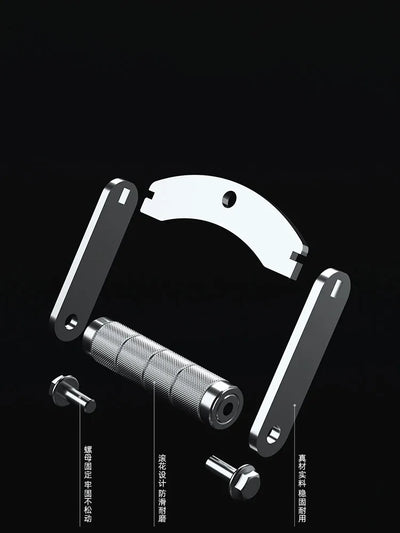 Home Gym Stainless Steel Pull Down D-handle Pulley System Accessories Biceps Triceps Training Grips Equipment For Weight Workout
