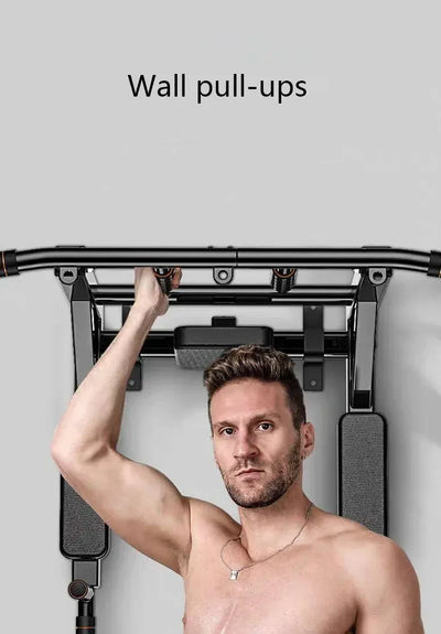 Home Gym Pull-ups Bar Horizontal Bar Wall Pull-ups Bar Wall Indoor Fitness Equipment Boxing Power Rope Sling Training SJ