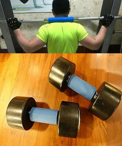 Gym Hand Fat Grips Weight Lifting Dumbbell Workout Equipment Fitness Gloves Weights Bodybuilding Musculation Weight Lifting Grip