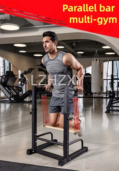 Indoor Horizontal Bar Parallel Bars Comprehensive Trainer Multifunctional Pull Up Push Up Stand Fitness Booster Gym Equipment