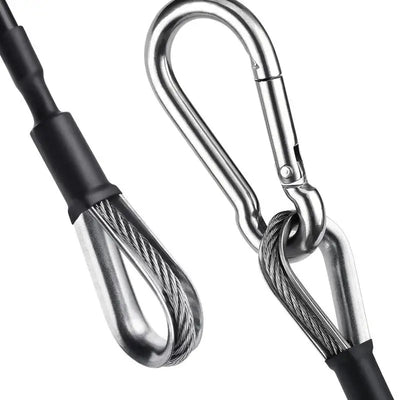 1/2Pcs Gym Cable Extension Compatible with Bowflex Home Gym Accessories for LAT/Tricep Pull Down and Leg Extensions Machine 25cm